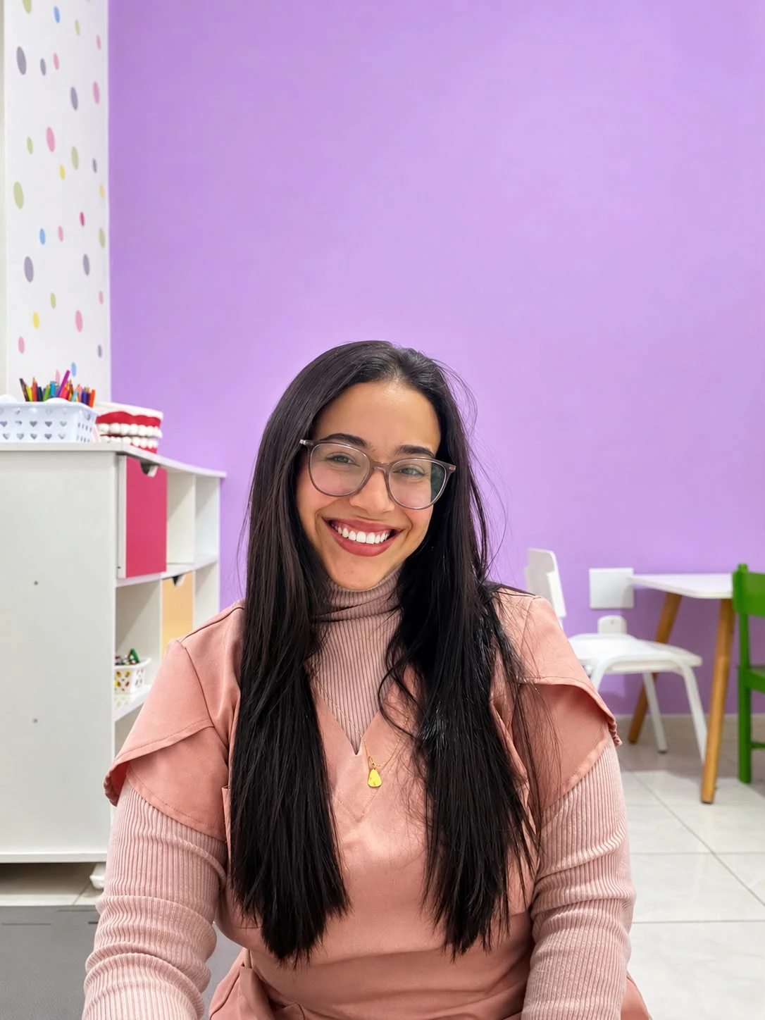 Foto de Bruna Vieira, fonoaudióloga da UniDuniTEA